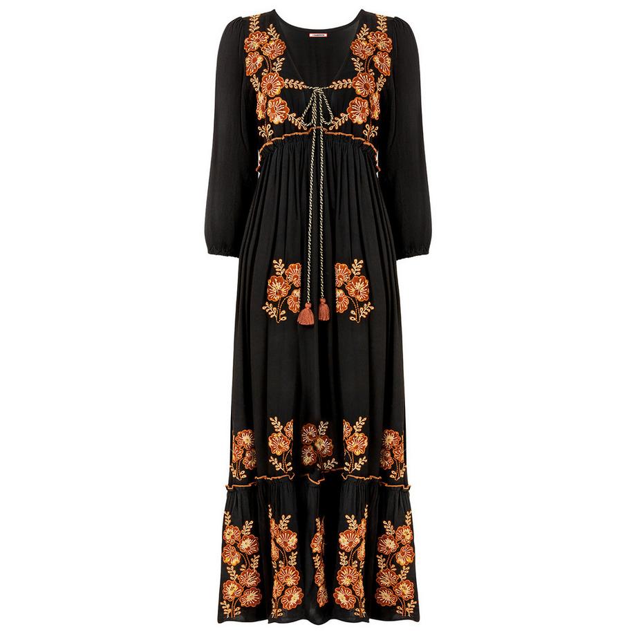 Joe Browns Blumen besticktes Boho Kleid  