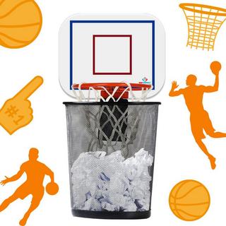 Mad Monkey Panier de basket-ball emboîtable pour la poubelle  