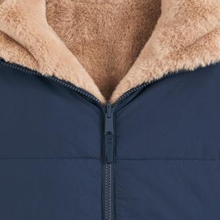 La Redoute Collections Warme wendbare Steppjacke mit Kapuze  
