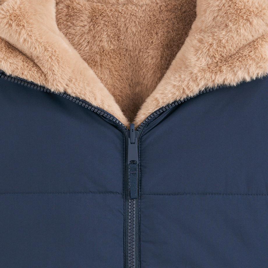La Redoute Collections Doudoune chaude réversible à capuche  