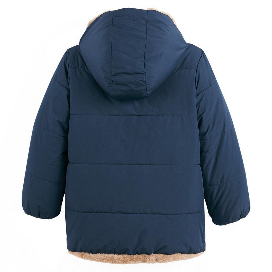 La Redoute Collections Doudoune chaude réversible à capuche  