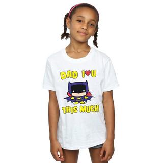 DC COMICS  Tshirt DAD LOVE YOU THIS MUCH 