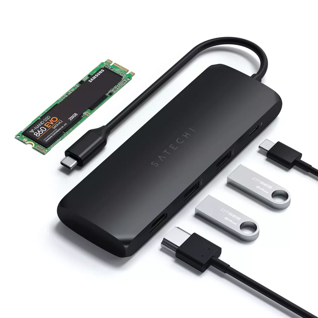 Satechi USB-C® Dockingstation ST-UCHSEK