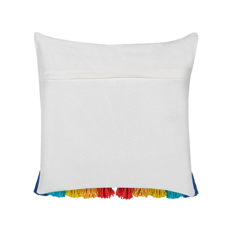 Beliani Coussin en Coton Rétro DORSTENIA  