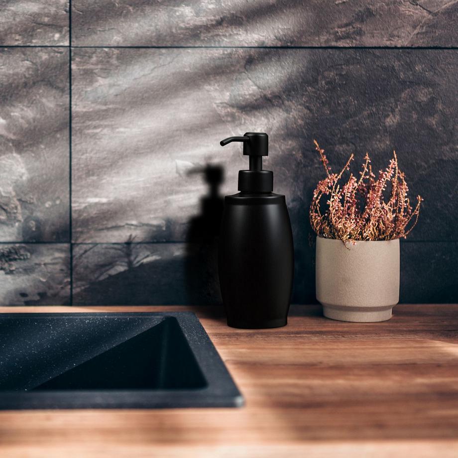 Northix Pompe à savon en acier inoxydable 350 ml  