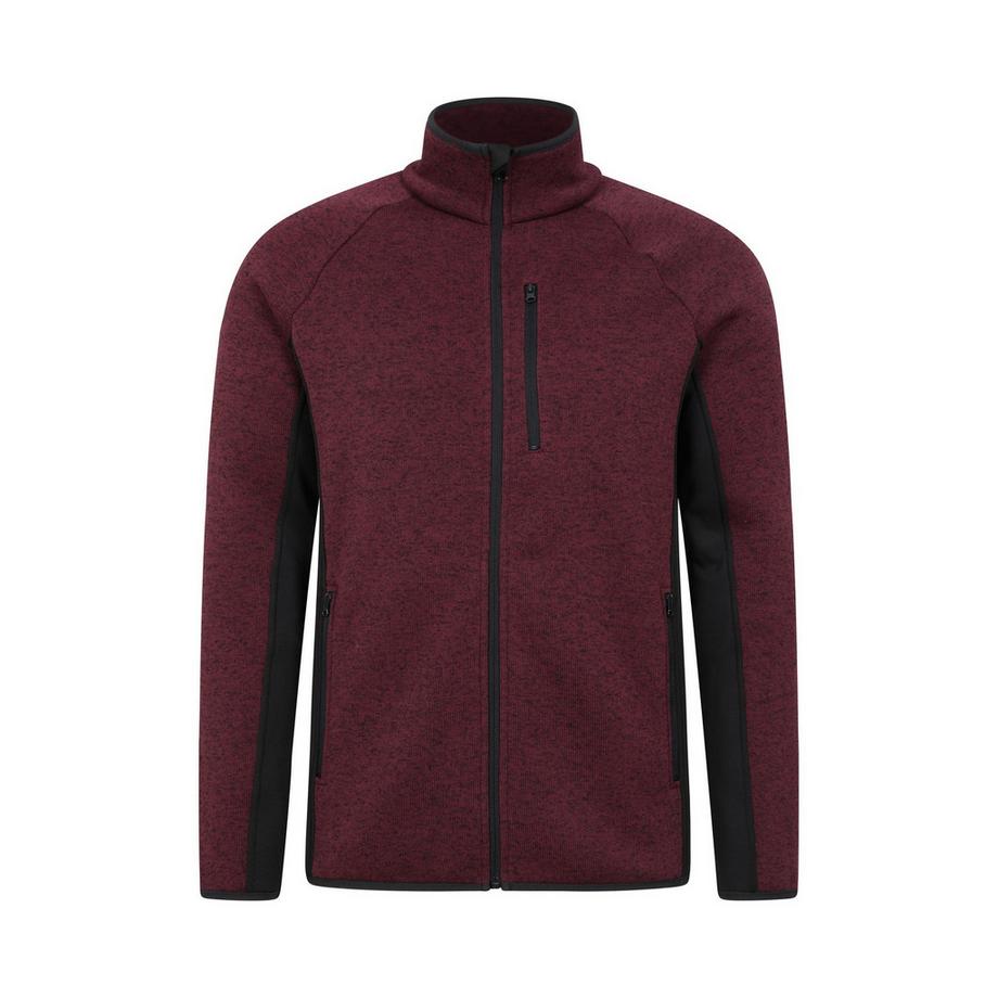 Treston Fleecejacke Durchgehender Reißverschluss