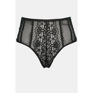 Ulla Popken  Stringpanty, Spitze, High Waist, Ouvert 