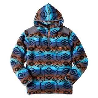 Joe Browns Felpa con Cappuccio in Pile Motivo Azteco Cerniera  