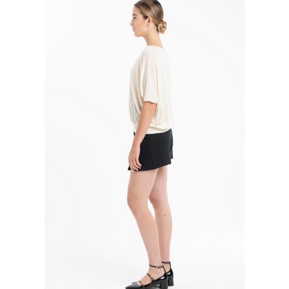 Studio Cashmere8 KELLY 6 V-Ausschnitt Fledermausärmel Pullover  