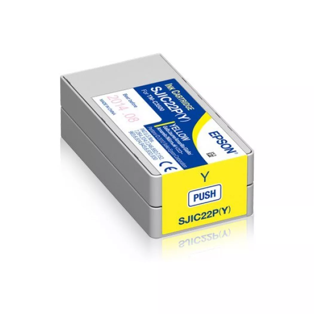 Epson – Tintenpatrone yellow S020604 TM-C 3500 32 ml, One Size