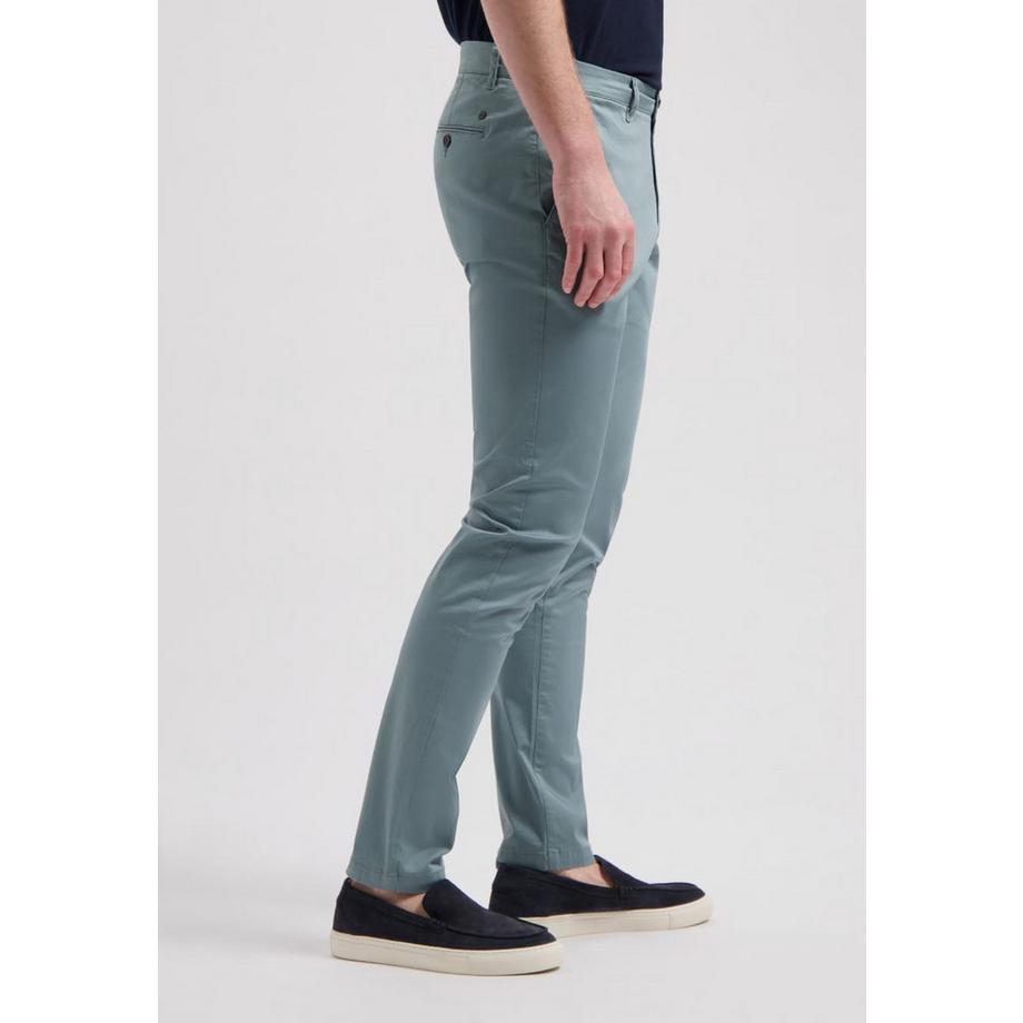 Dstrezzed Charlie Chino Peach Satin Slim Fit Pantalon  