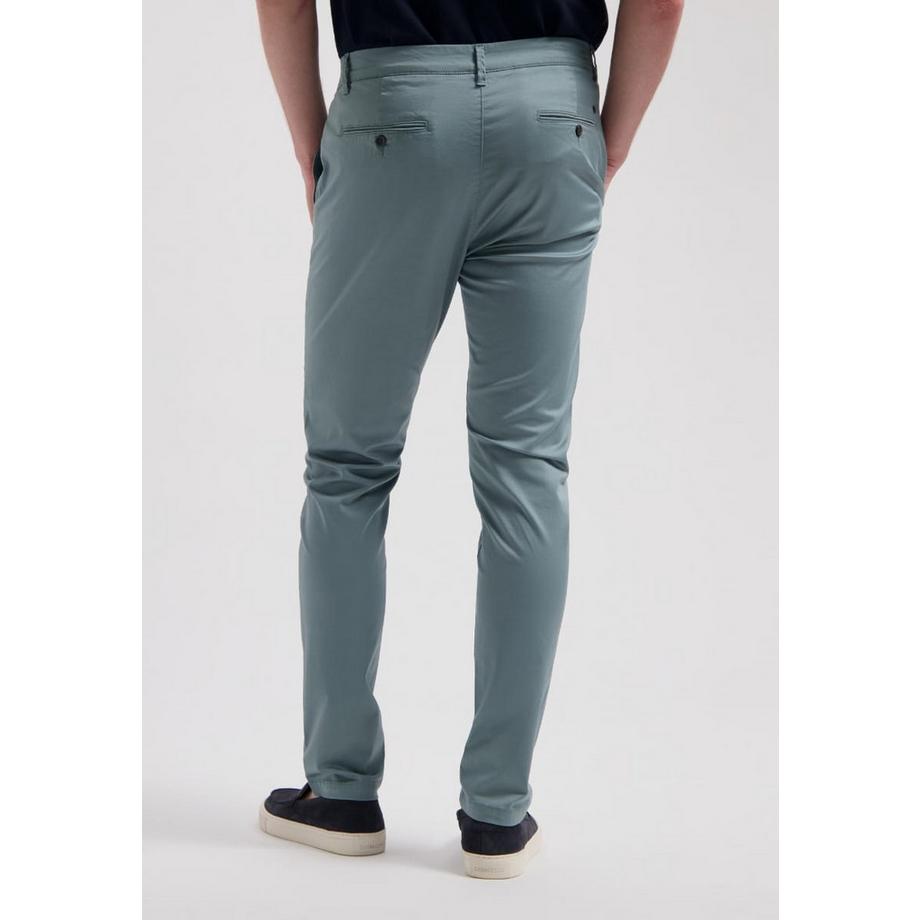 Dstrezzed Charlie Chino Peach Satin Slim Fit Pantalon  