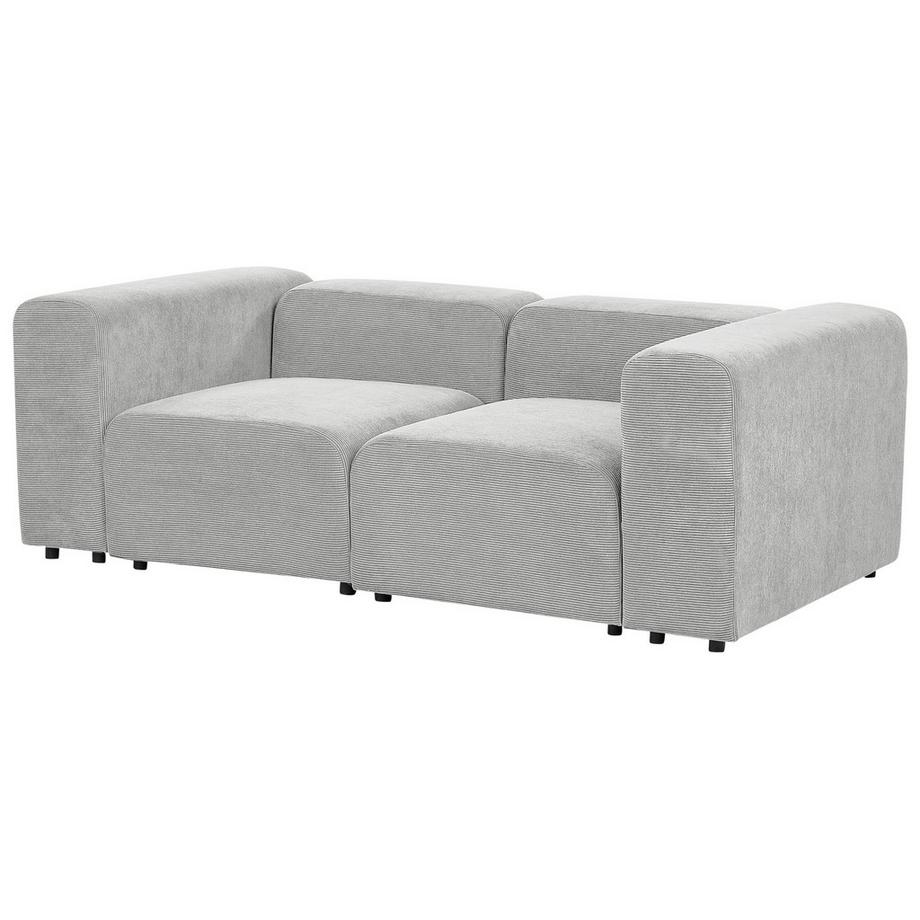 Beliani 2 Sitzer Sofa aus Cord  FALSTERBO  