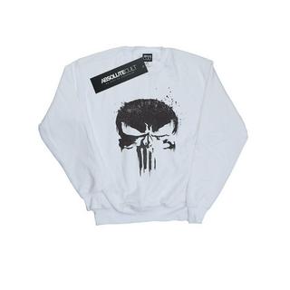 MARVEL  The Punisher TV Skull Logo Sweatshirt 