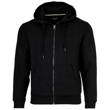 REPLAY Brushed Fleece Full Zip Hoodie  