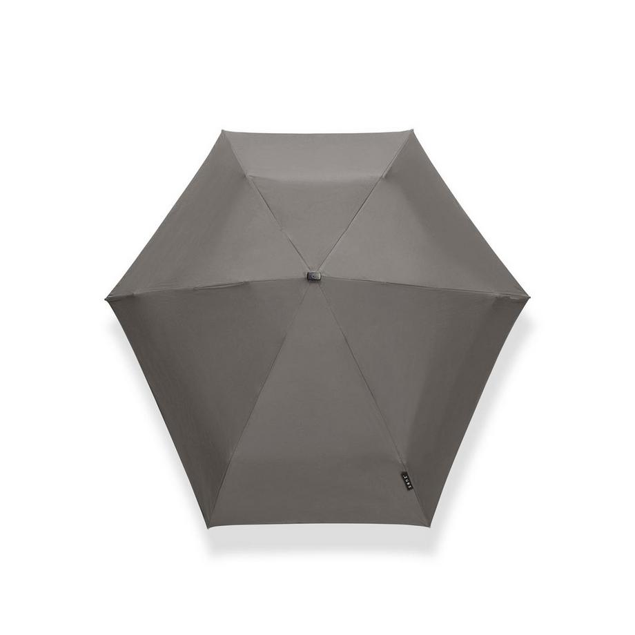 Senz  Senz Micro Foldable Storm Regenschirm, Silk Grau 