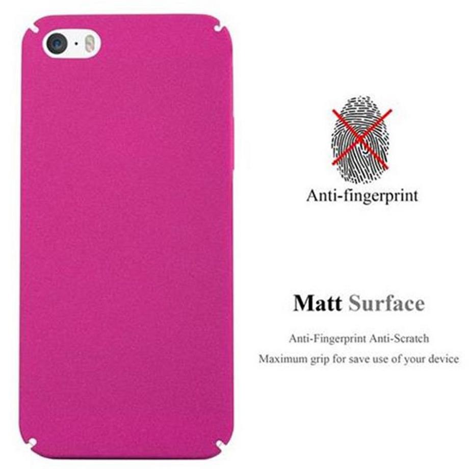 Cadorabo  Hülle für Apple iPhone 5  5S  SE 2016 Hard Case in Frosted Optik 