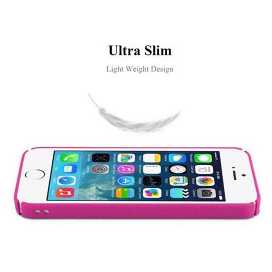 Cadorabo  Hülle für Apple iPhone 5  5S  SE 2016 Hard Case in Frosted Optik 