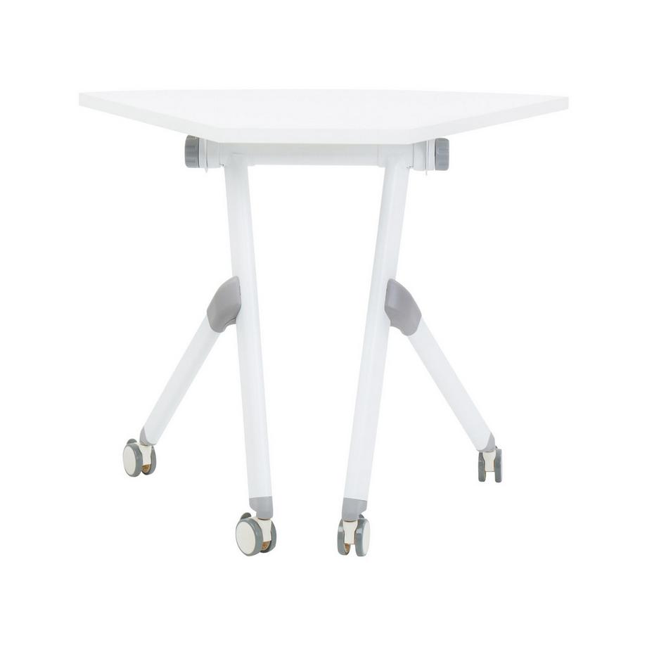 Beliani Module de bureau d\'angle pliable en Panneau de particules mélaminé (MFC) Moderne BENDI  