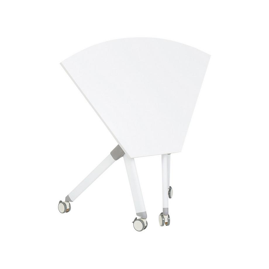 Beliani Module de bureau d\'angle pliable en Panneau de particules mélaminé (MFC) Moderne BENDI  