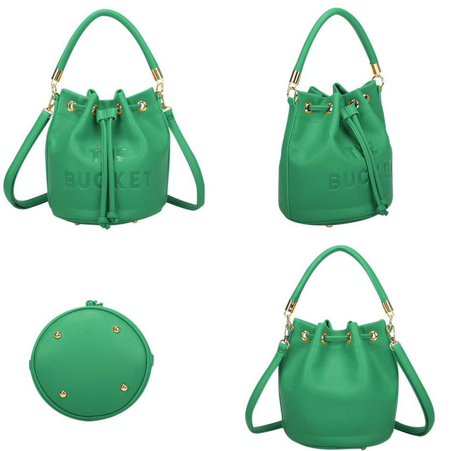 Gallantry THE BUCKET Genarbte Beuteltasche  