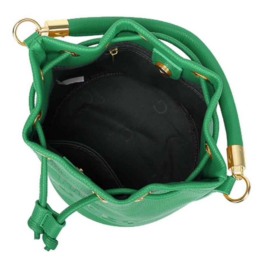 Gallantry THE BUCKET Genarbte Beuteltasche  