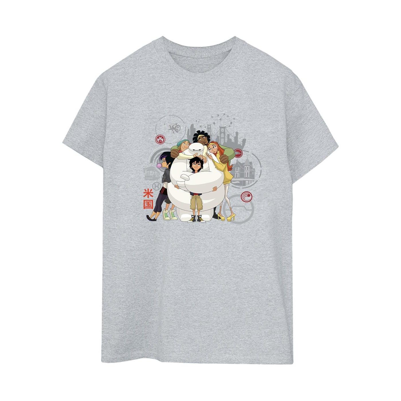 Disney Big Hero 6 Bedrucktes T-Shirt  
