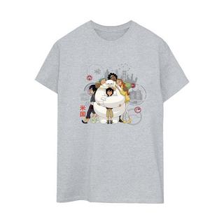 Disney Big Hero 6 Bedrucktes T-Shirt  