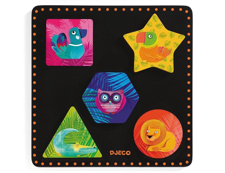 Djeco  Puzzle Geochic 