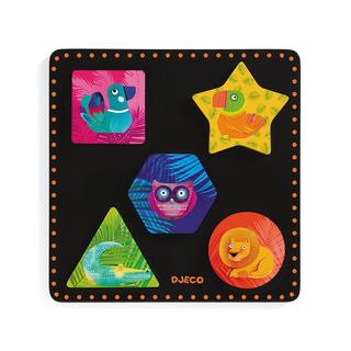 Djeco  Puzzle Geochic 