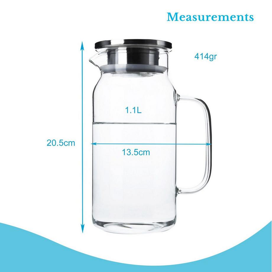 Intirilife Carafe 1,2 L  