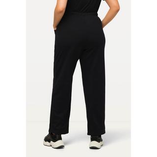 Ulla Popken  Pantalon de jogging à jambes droites et taille élastique 