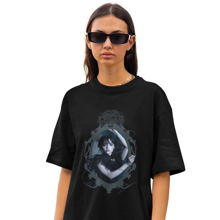 Wednesday T-Shirt Graphique Imprimé Mercredi Addams Danseuse  