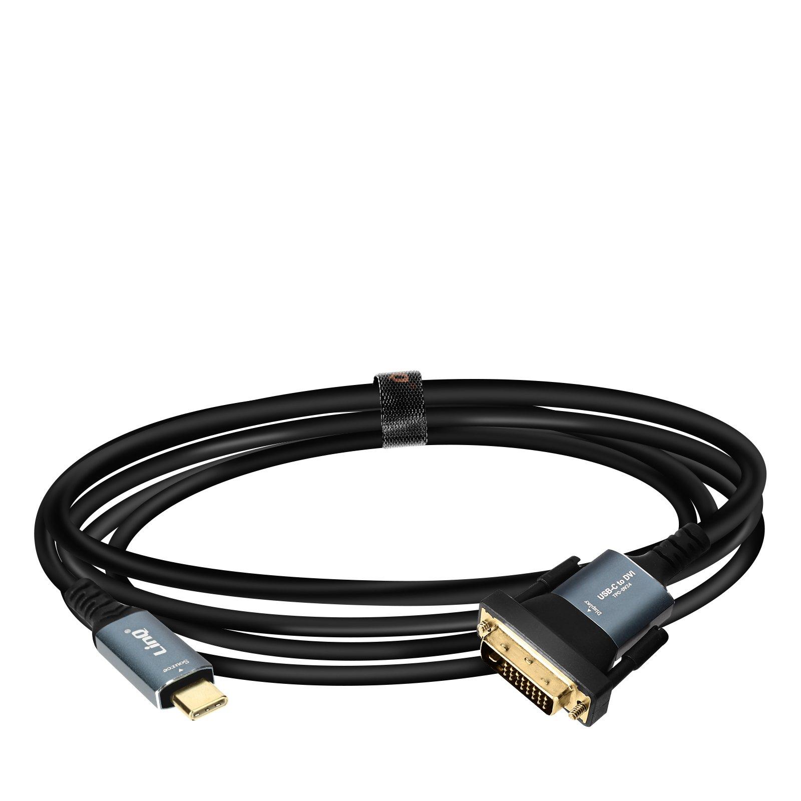 Avizar  USB-C auf DVI Full HD 1080P Kabel LinQ 