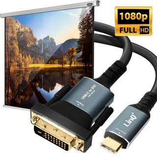 Avizar  Câble USB-C vers DVI Full HD 1080P LinQ 