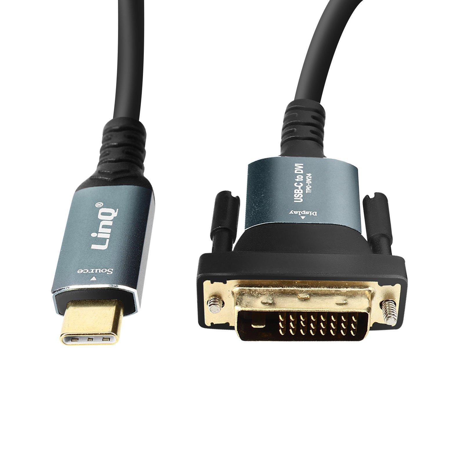 Avizar  USB-C auf DVI Full HD 1080P Kabel LinQ 