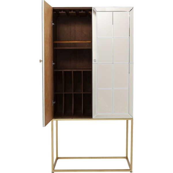 KARE Design Barschrank Luxury Champagne  