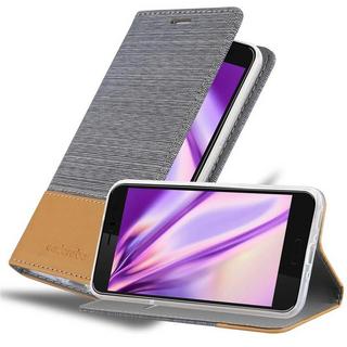 Cadorabo  Housse compatible avec HTC OCEAN / U11 - Coque de protection avec fermeture magnétique, fonction de support et compartiment pour carte 