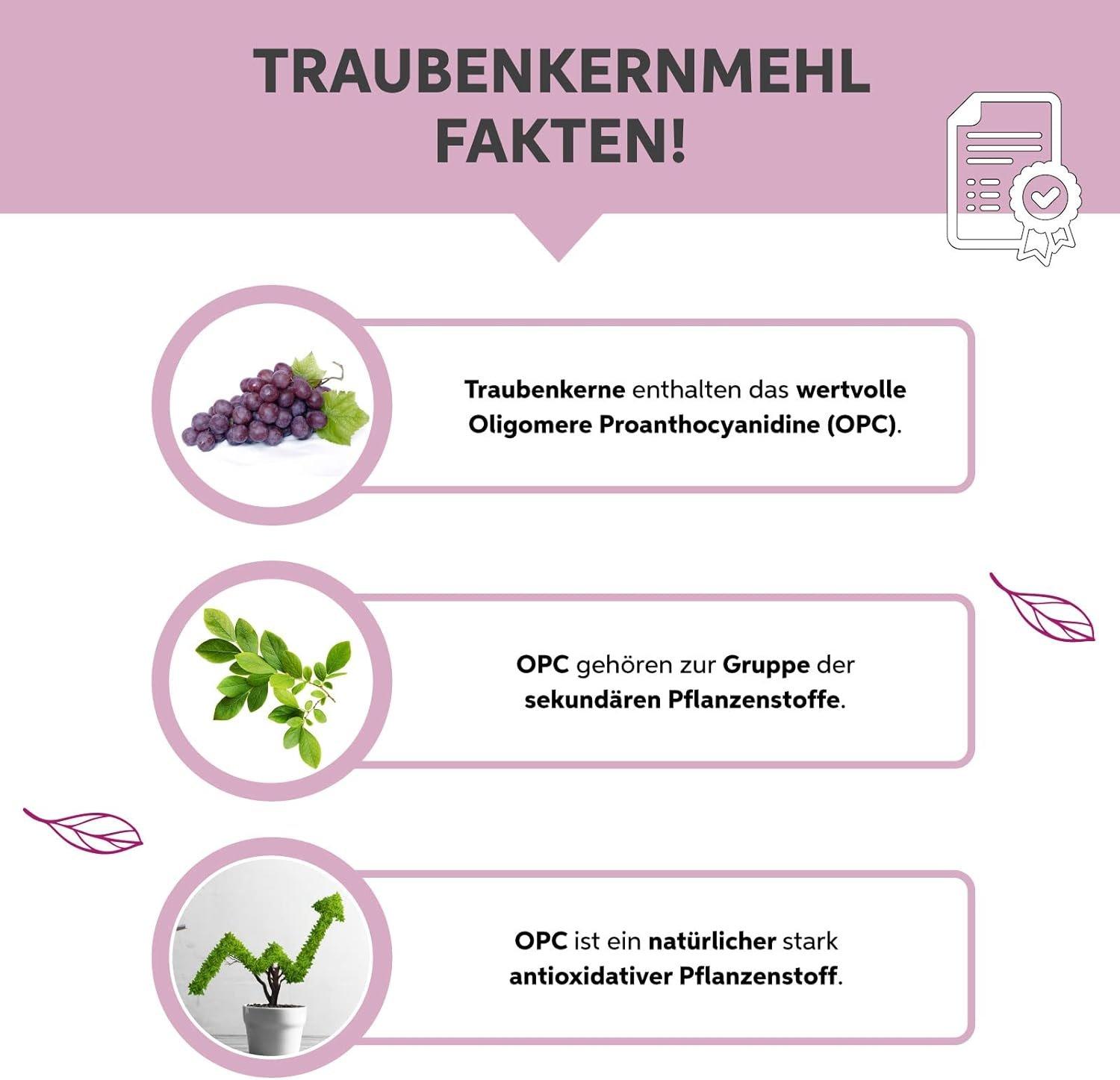 Eltabia  Farina di semi d'uva biologica OPC 