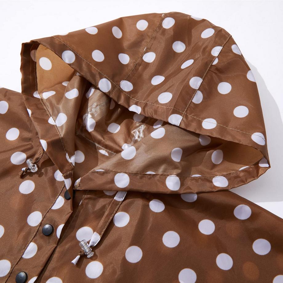 Alopini Kinder Tupfen Regenponcho  