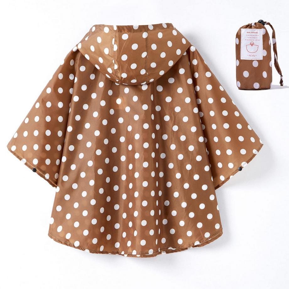 Alopini Kinder Tupfen Regenponcho  