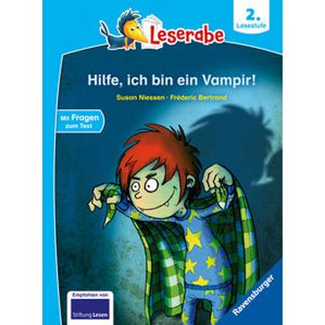 Hilfe, ich bin ein Vampir! - Leserabe 2. Klasse - Erstlesebuch für Kinder ab 7 Jahren