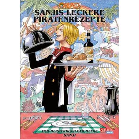 One Piece - Sanjis leckere Piratenrezepte Oda, Eiichiro; Bockel, Antje (Übersetzung) Copertina rigida 