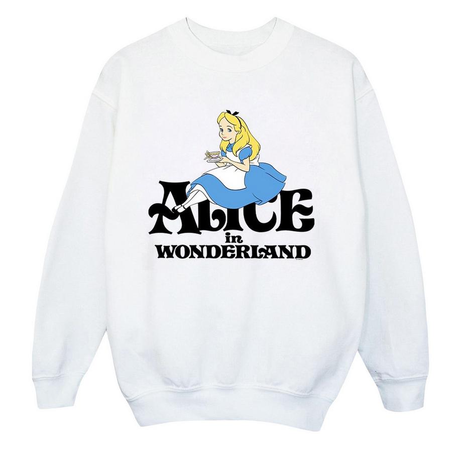 Disney  Alice In Wonderland Tea Drinker Sweatshirt 