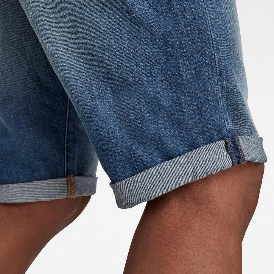 G-STAR 3301 Straight Fit Shorts in Denim  