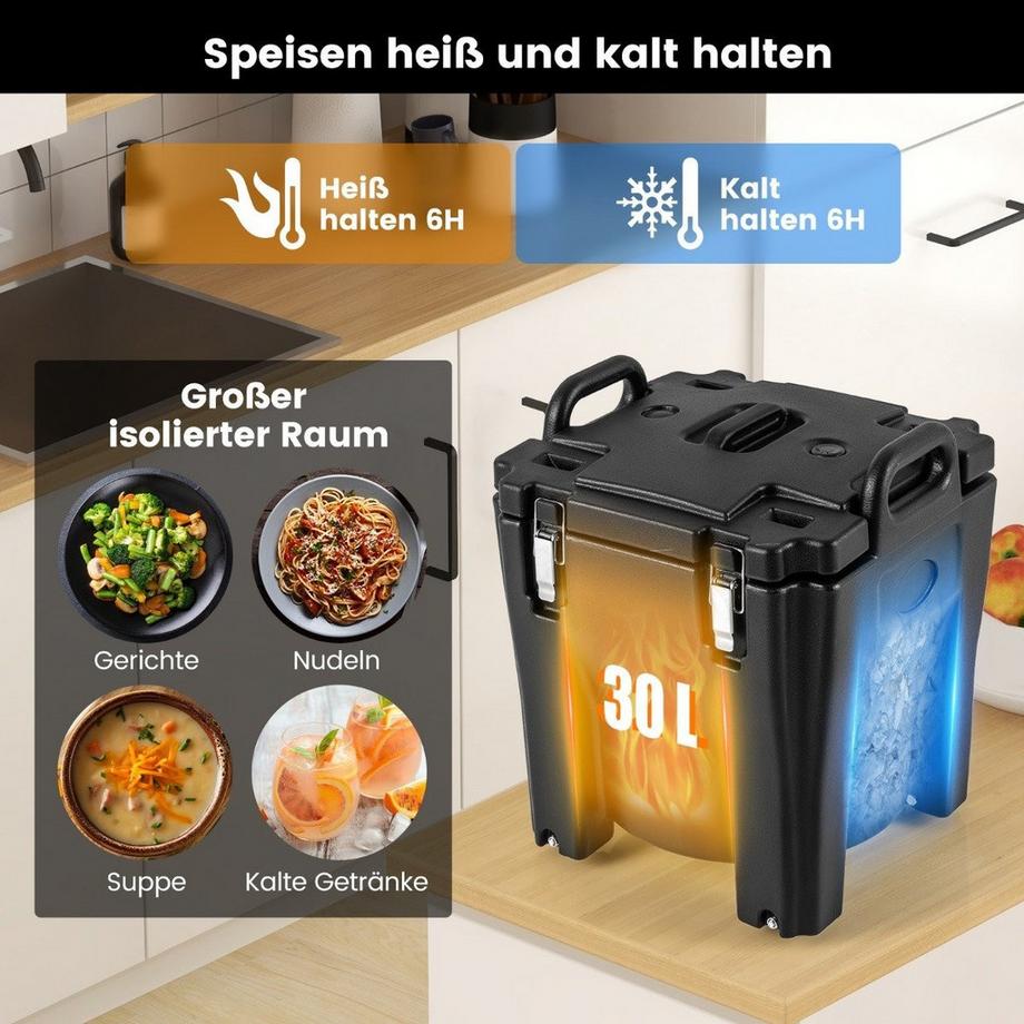 Northix  Contenant alimentaire isolé avec isolation à 3 couches 