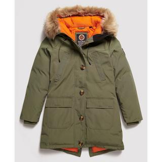 Superdry  gefütterter parka für damen rookie 