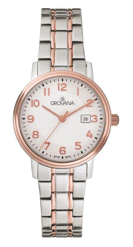 GROVANA  Kensington Traditional-Kollektion – Montre-Quarz, hergestellt in der Schweiz 