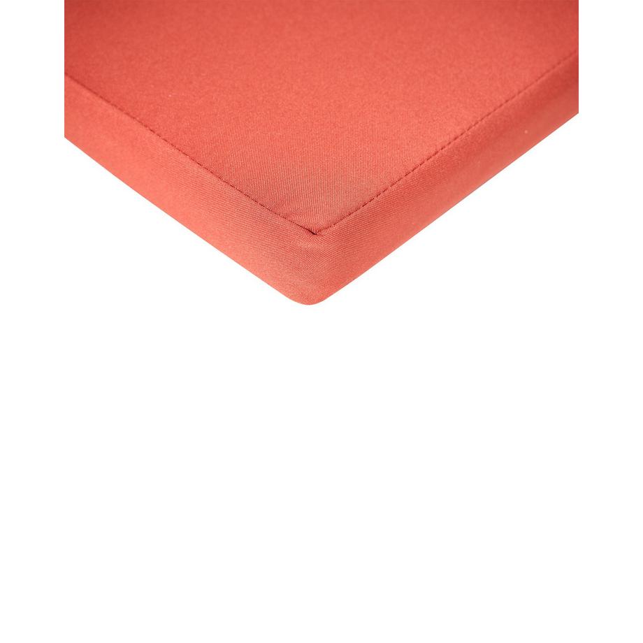 Beliani Lot de 2 chaises de jardin avec coussins en Acacia Traditionnel AMANTEA PREMIUM  