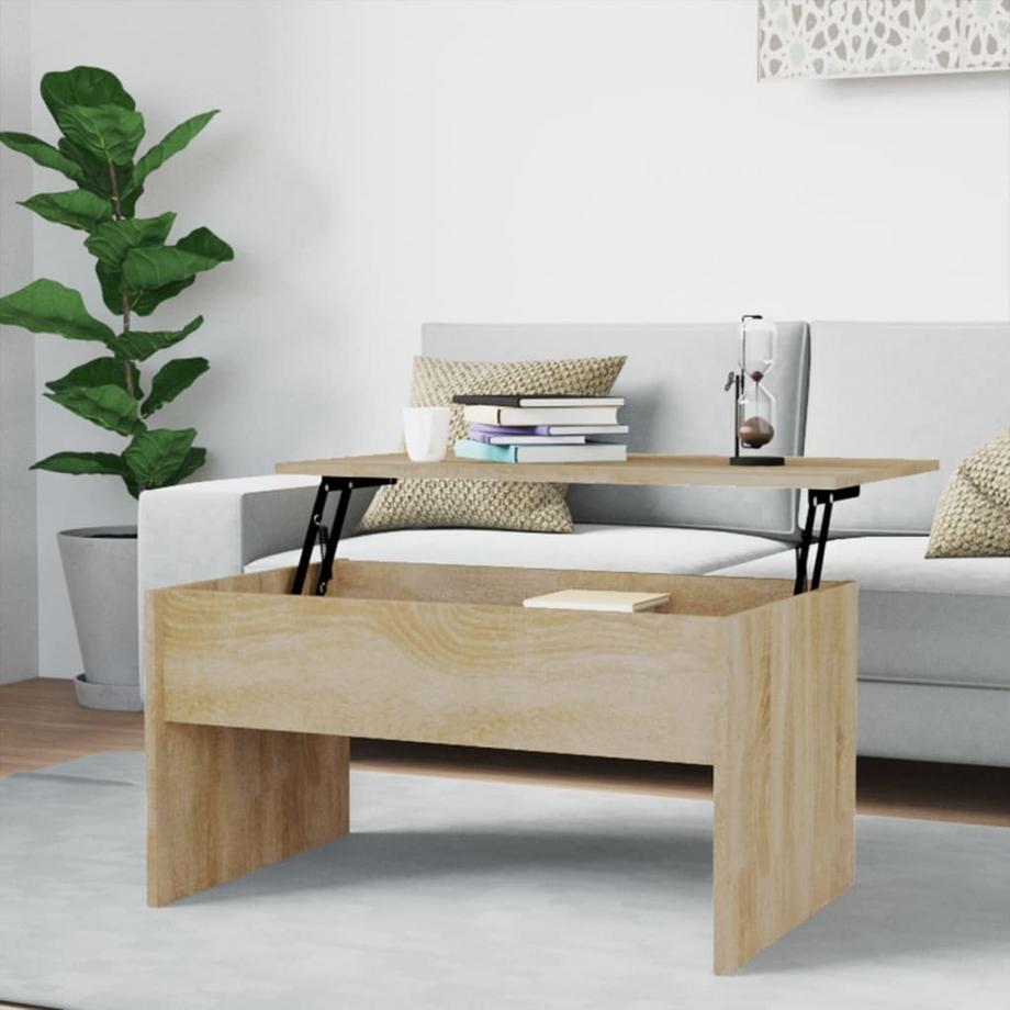 VidaXL Table basse bois d'ingénierie  